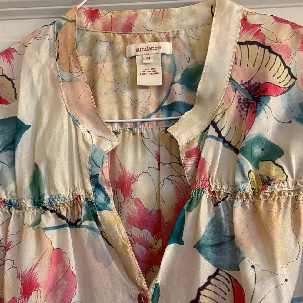 Sundance Multicolor Floral Blouse